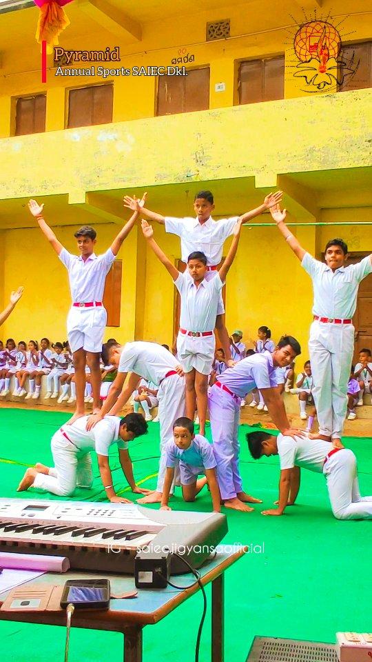 ✨43rd Annual Sports 2024

🌟 Pyramid 

All The Students,Staffs & The Members of SRI AUROBINDO INTEGRAL EDUCATION CENTRE, DHENKANAL, thanking you for your presence 🙏🏻❤️

Our School's Annual Sports function was held on this Sunday
The students and their guardians showed a lot of support
They all arrived in huge numbers to enjoy the sports programme
8th December, 2024 (Sunday) in the school premises at 10am
Shot & Edits by - theprincesidharth