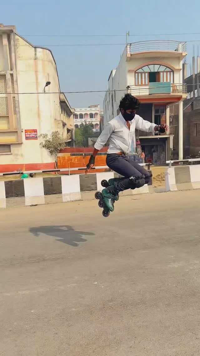 Skating stunt 🔥