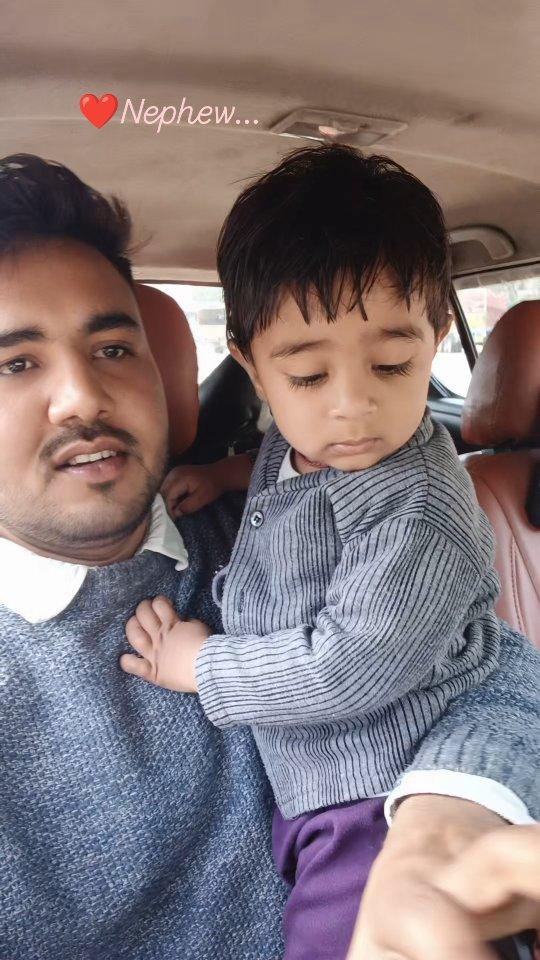 Mera bhanja mere se  door nhi rehta ❤️🥰