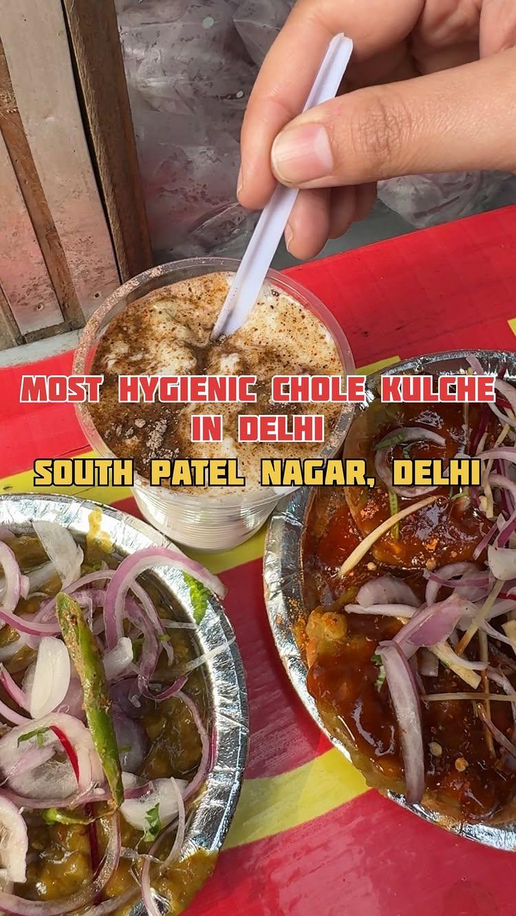 Most Hygienic Chole Kulche In Delhi (Sakshi Chaat Bhandar) 📍South Patel nagar, Near shiv chowk, Delhi 110008

Follow:
hamari.foodie.kismat 
hamari.foodie.kismat 
hamari.foodie.kismat 
hamari.foodie.kismat 

Thankyou god for the amazing food and I hope no one sleeps empty stomach

Like|Comment|Share|Follow

foodblogger #foodlover #foodgasm #delhifood #delhifoodblogger #delhifoodie #streetfood #instafoodie #indianstreetfood #hamarifoodiekismat #westdelhi #patelnagar 

Hygienic food in delhi, Delhi streetfood, Streetfood lovers, Best chole kulche in delhi, Viral chole kulche, Best Indian Streetfood, Highly recommended]