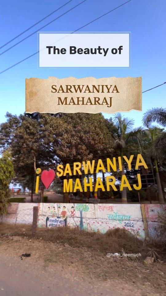 The beauty of SARWANIYA MAHARAJ ❤️

Follow for more updates hello_neemuch