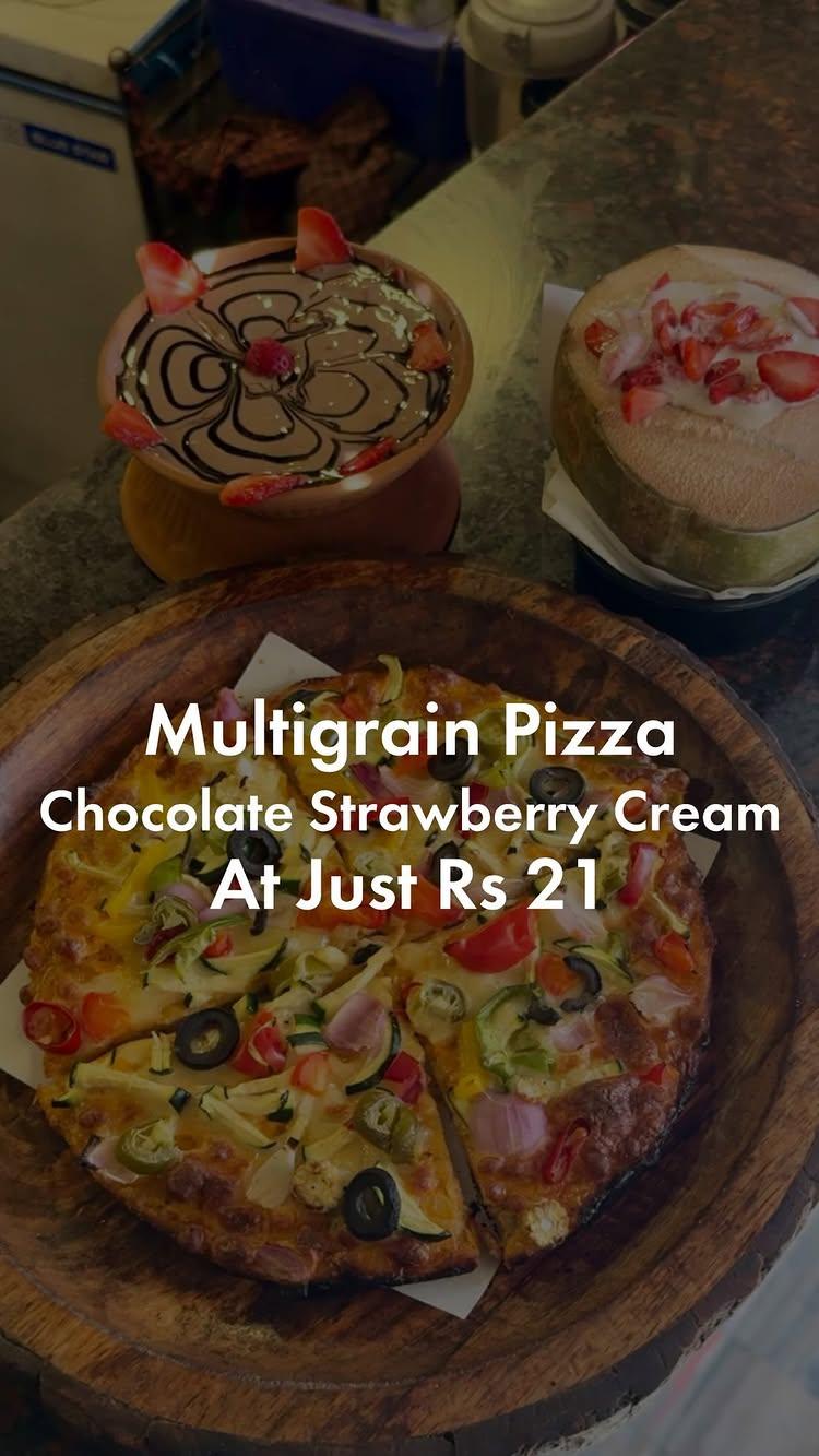 Get Multi Grain Pizza or Chocolate Strawberry Cream at just ₹ 21 on Billing of ₹ 199 & above

downtownsmoothey celebrating 21st Anniversary
📍located at Badkas Chowk Mahal

Offer Valid till 14th Jan, 2025
Timings: 6 PM to 11 PM

They are also serving season special
Strawberry Cream & Strawberry Coconut Cream