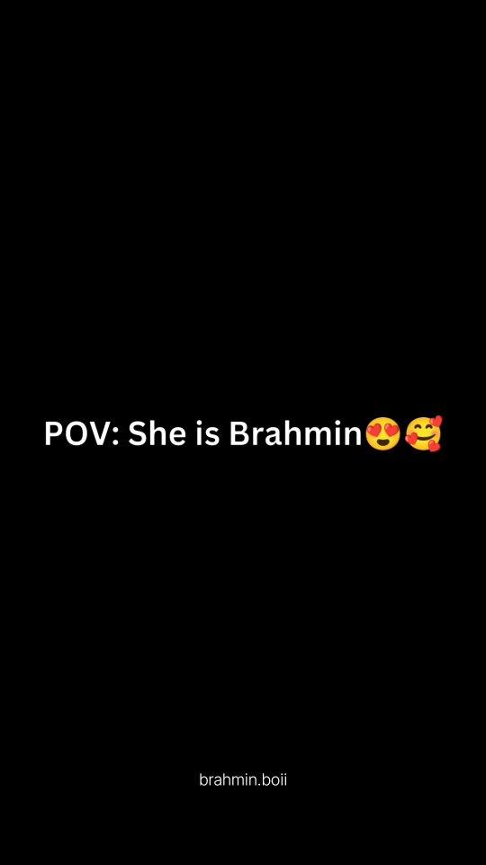 Especially Kannada Brahmin Girl 😍🥰