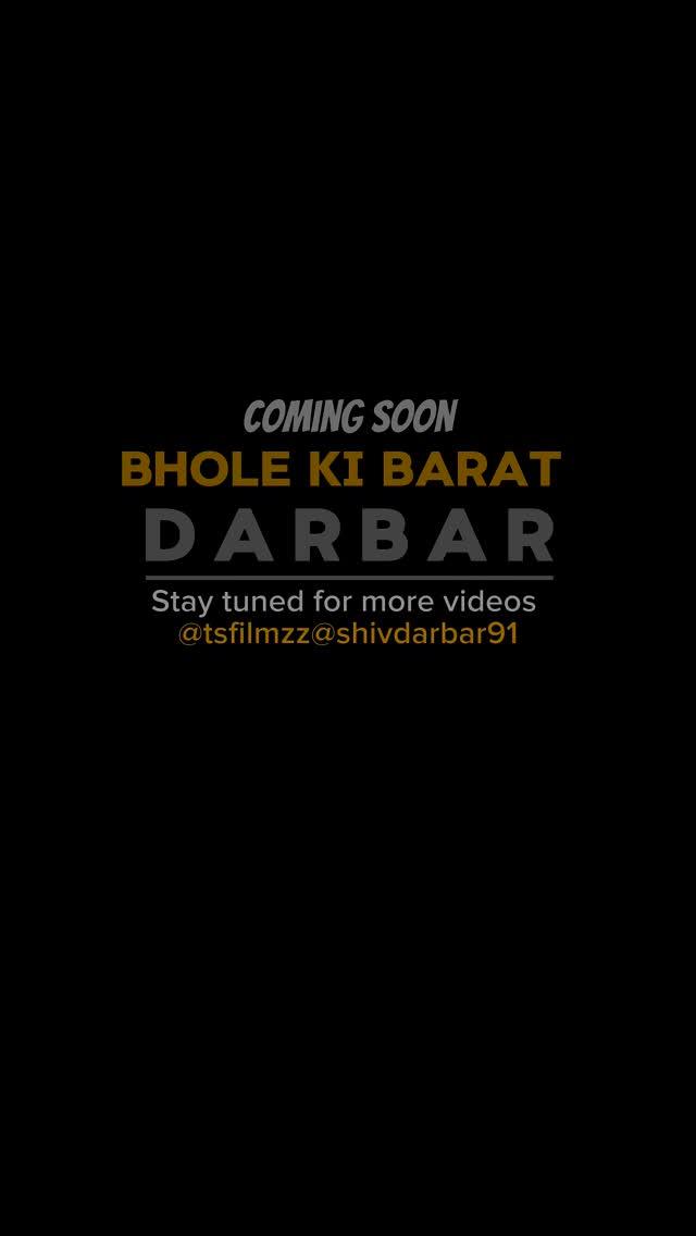 शिव आश्रय सेवार्थ समिति 🙏
BHOLE KI BARAT 26 February 2025 COMING SOON DARBAR GROUP 11 NO
BHOPAL