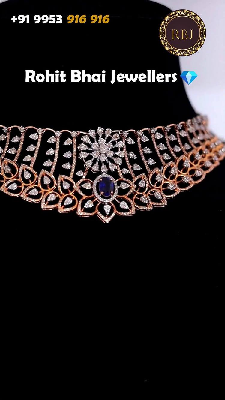 ✨ Shine bright like never before with our exquisite diamond necklace – the perfect blend of elegance and brilliance
Crafted to perfection
🌸 Timeless beauty for every occasion

✨ *DM us now to make them yours!* &

Visit *Rohit Bhai Jewellers*✨Today👇
Contact/Whatsapp on +91 9953 916 916,
Address- 🛍️Shop No
23-24, 2nd floor, New Building No
1165, Kucha Mahajani, Chandni Chowk, Delhi-110006
Nearest Metro Station-