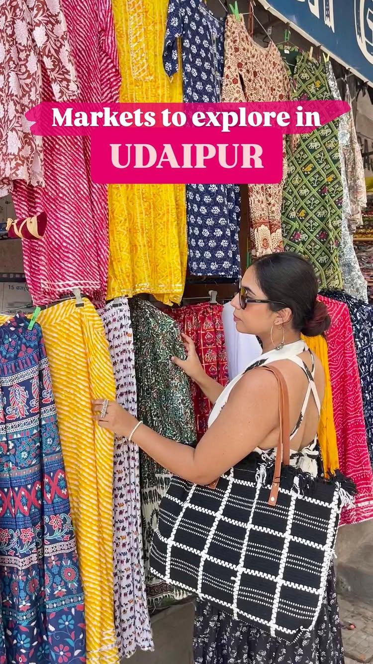 Shopping Guide for UDAIPUR! save it before you loose it! 
Famous markets of Udaipur for shopping