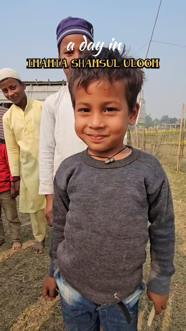 A day in Imamia Shamsul Uloom 🎁✨️

📍Kishanganj, Bihar