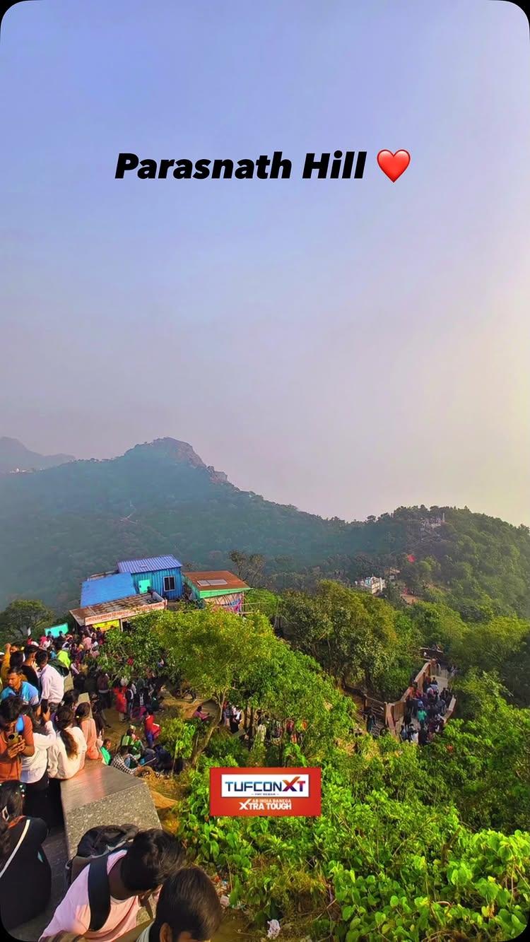 Parasnath Hill 🌸❤️

V/C - mr_abhi.shek.01 
🔹𝗙𝗼𝗹𝗹𝗼𝘄 𝗠𝗲 𝗙𝗼𝗿 𝗠𝗼𝗿𝗲 𝗔𝗺𝗮𝘇𝗶𝗻𝗴 𝗣𝗵𝗼𝘁𝗼𝘀 𝗮𝗻𝗱 𝗩𝗶𝗱𝗲𝗼𝘀 II creative_abhii_

𝗗𝗲𝘃𝗶𝗰𝗲 - I phone 15 

𝐃𝐨𝐧’𝐭 𝐑𝐞𝐩𝐨𝐬𝐭 𝐖𝐢𝐭𝐡𝐨𝐮𝐭 𝐏𝐞𝐫𝐦𝐢𝐬𝐬𝐢𝐨𝐧 🚫❌