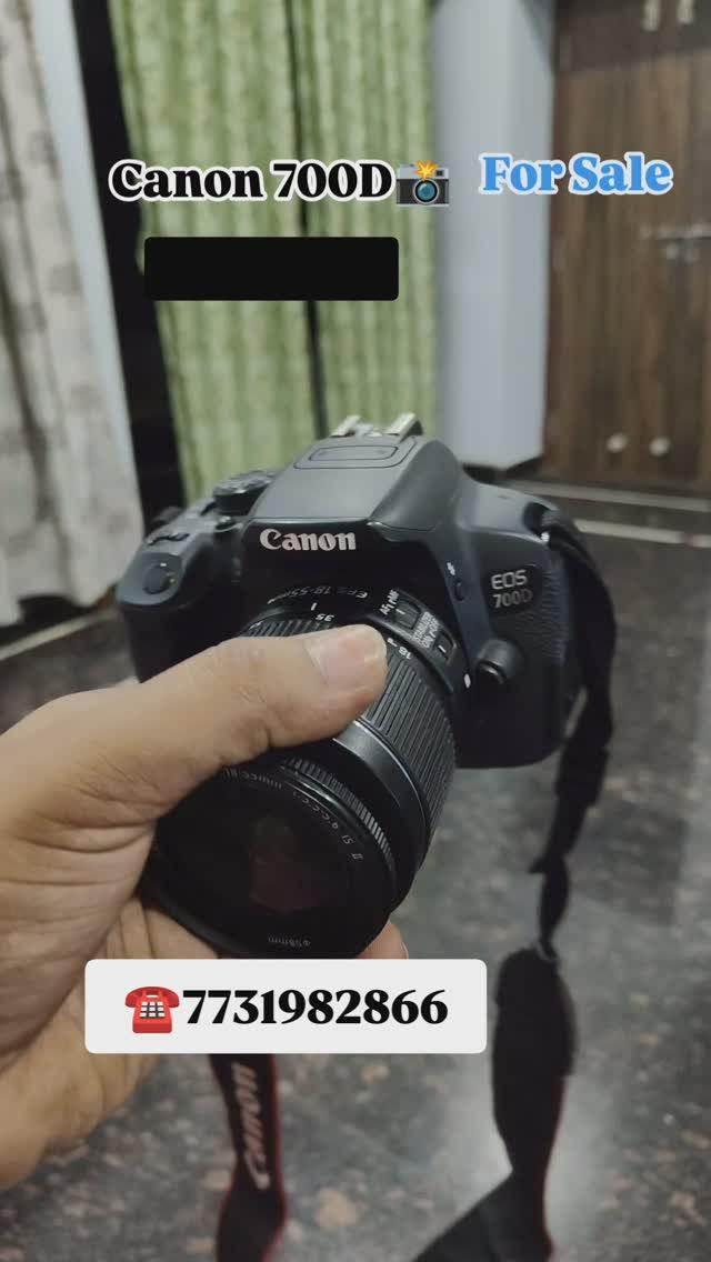 Canon 700D camera for Sale 📸
7731982866
Dslr Camera's Chagalamarri 🚩 

మనచాగలమర్రి

-
-
-
-
-
-