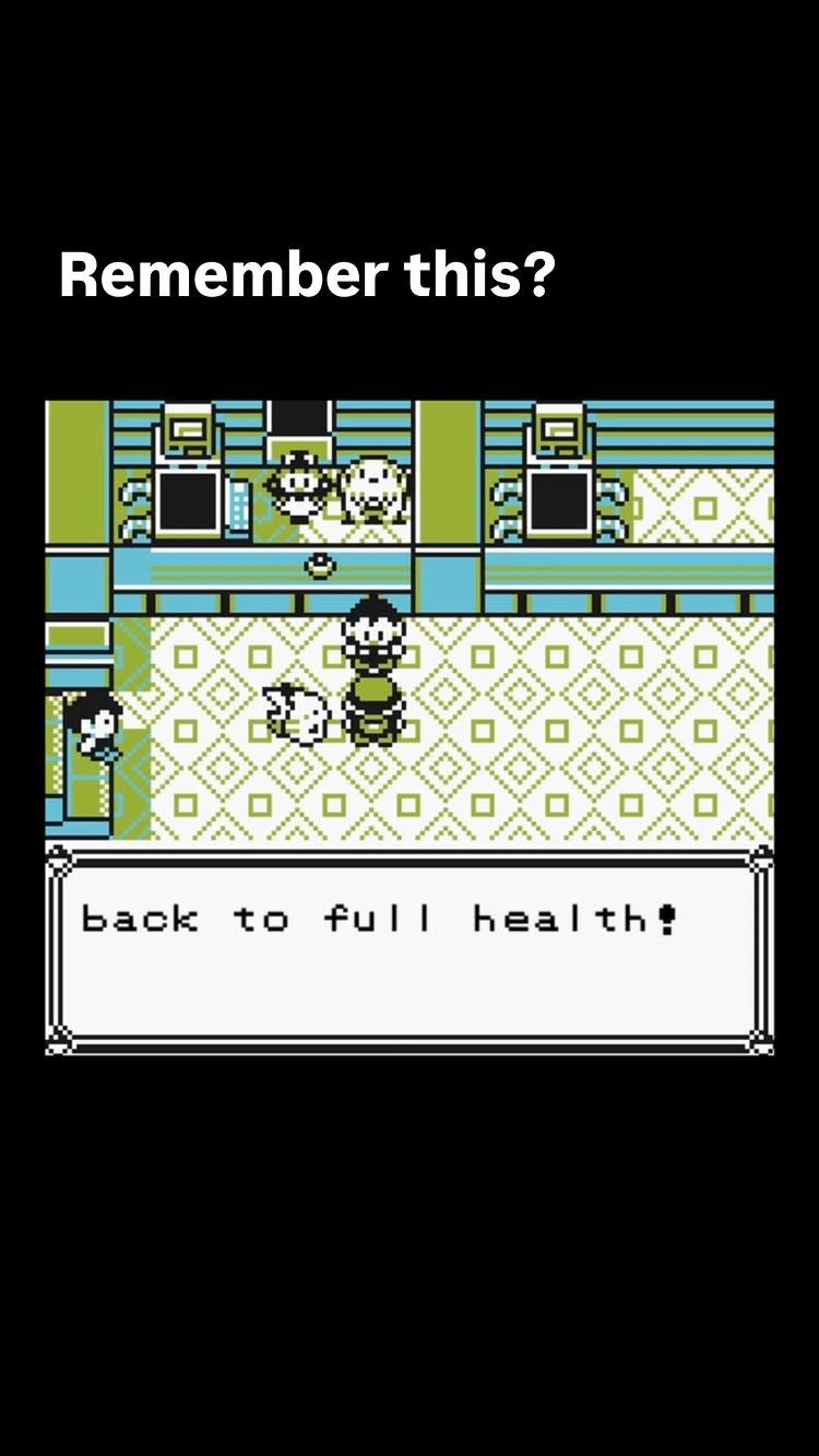 Remember this? 

Pokémon Yellow Version (1999)