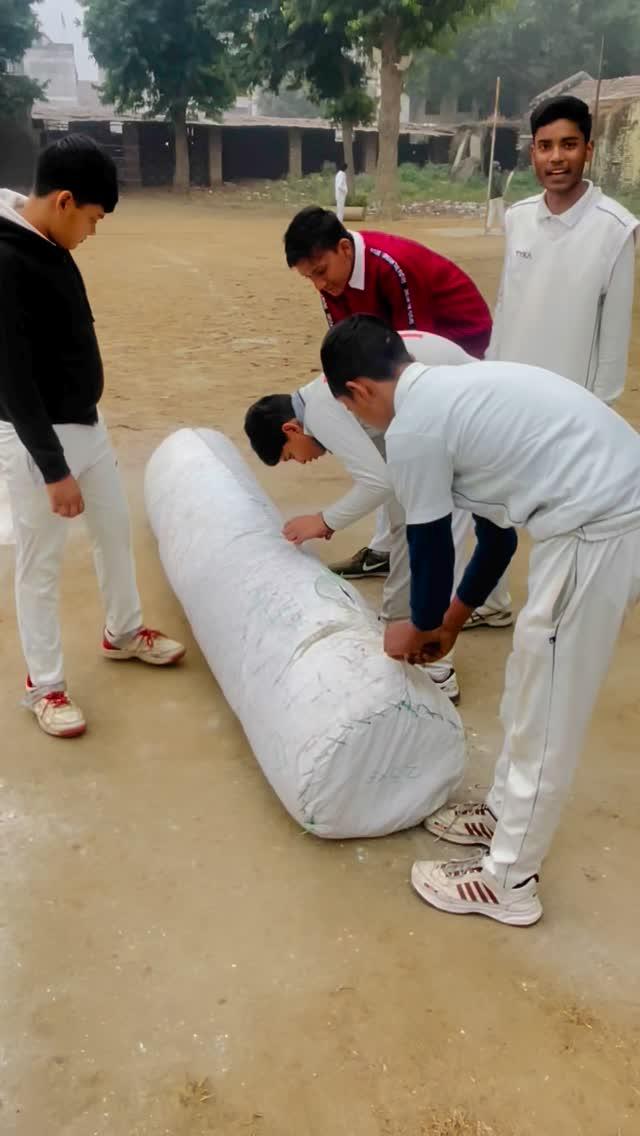 New Cricket pitch mat … 

#diamondcricketacademy #cricket #cricketlover #matchday #auraiya #winner #upt20 #upca #out #six #new #trending #viralvideo #mat b.p._nishad