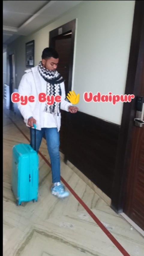 चलिए चलते हैं 😊 bye Bye 👋 Udaipur 😍