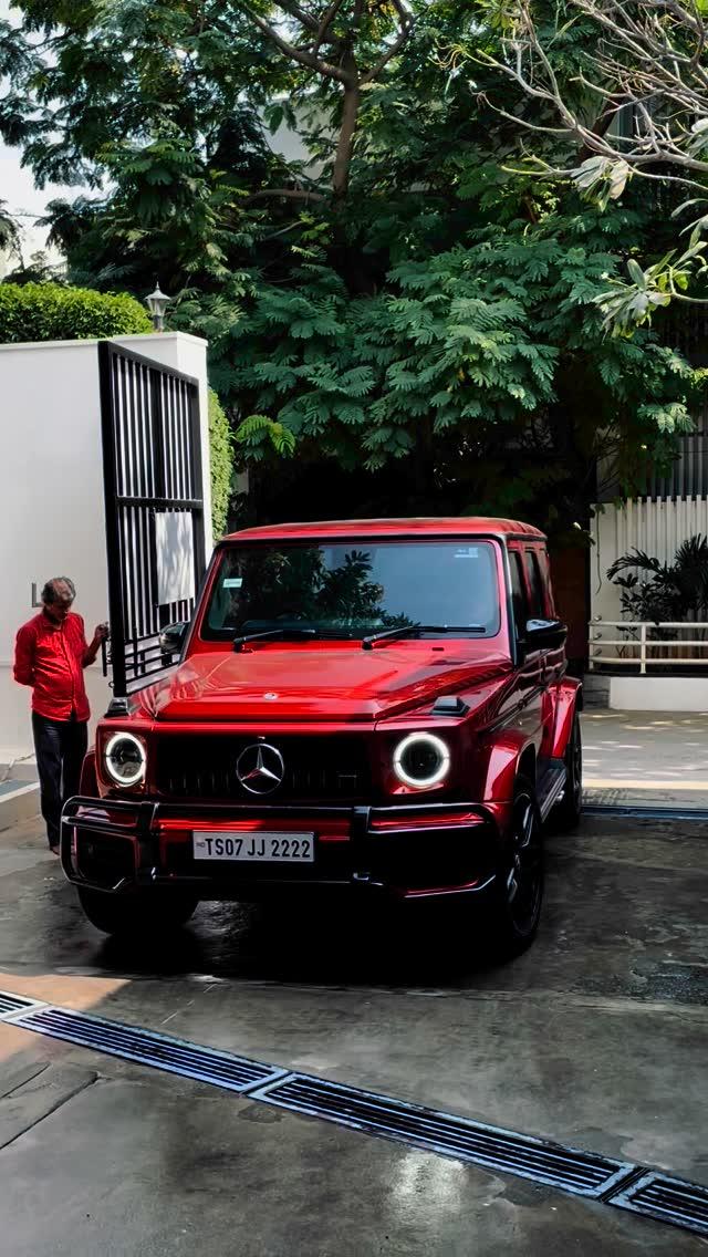 Hyacinth Red Mercedes Benz G63 AMG❤️