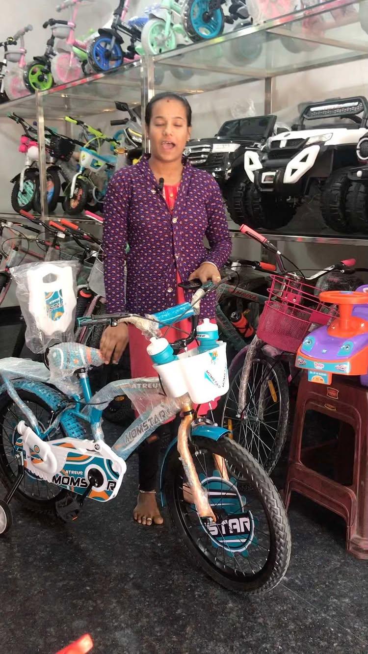 Happy customer ❤️❤️ Magadi so traders 9341857178

#bicycle #tricycle #baby #walker #kidscar #kidsbike #kidscycle #runner #kidsscating #pandamagiccar #kidsswing #gearcycle #ladiescycle #ramanagara #share #ramanagara #ramanagar #magadi #viral #instagood walker