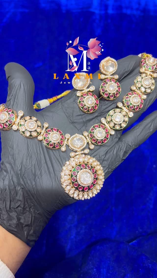 Necklace set 
By Laxmi Jewellers #shajapur