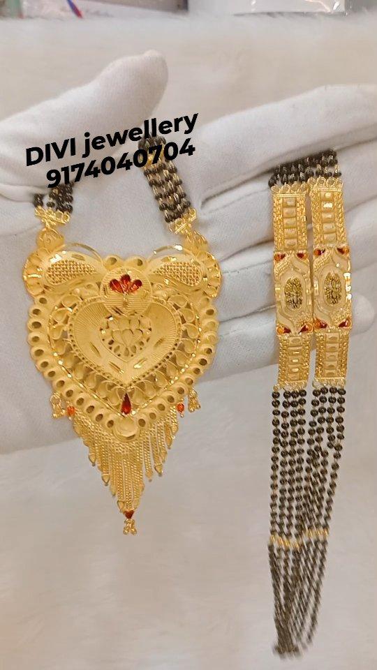 Trending Mangalsutra ⭐ 
One Gram Jewellery 
Booking No 9174040704
COD available