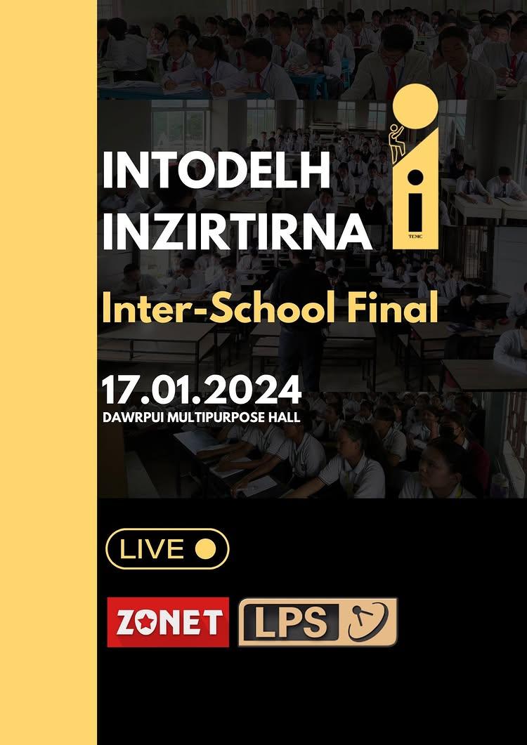 Eng nge Intodelh Inzirtirna ???

Intodelh Inzirtirna 2: https://youtu.be/SS1N4sNGiEs

Intodelh Inzirtirna program hi school naupangte tan Entrepreneurial Mindset, mahni kea dinchhuah theihna tur, sumdawnna leh intodelhna lam inzirtirna a ni
Tunah hian Govt
school 10 ah kalpui mek a ni
Zirlaite hi group ah then niin, group tin te hi Cheng 2000 bul tanna tur pek vek an ni
School level a ti tha ber te hian January ni 17, 2025 ah hian Dawrpui Multipurpose Hall ah in elna an nei dawn a ni
Tags: