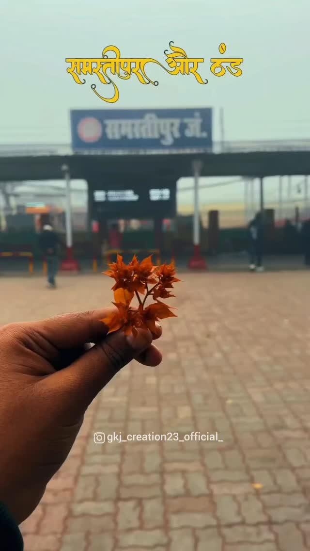 समस्तीपुर की सर्दी 🌫️ ☃️ ❄️