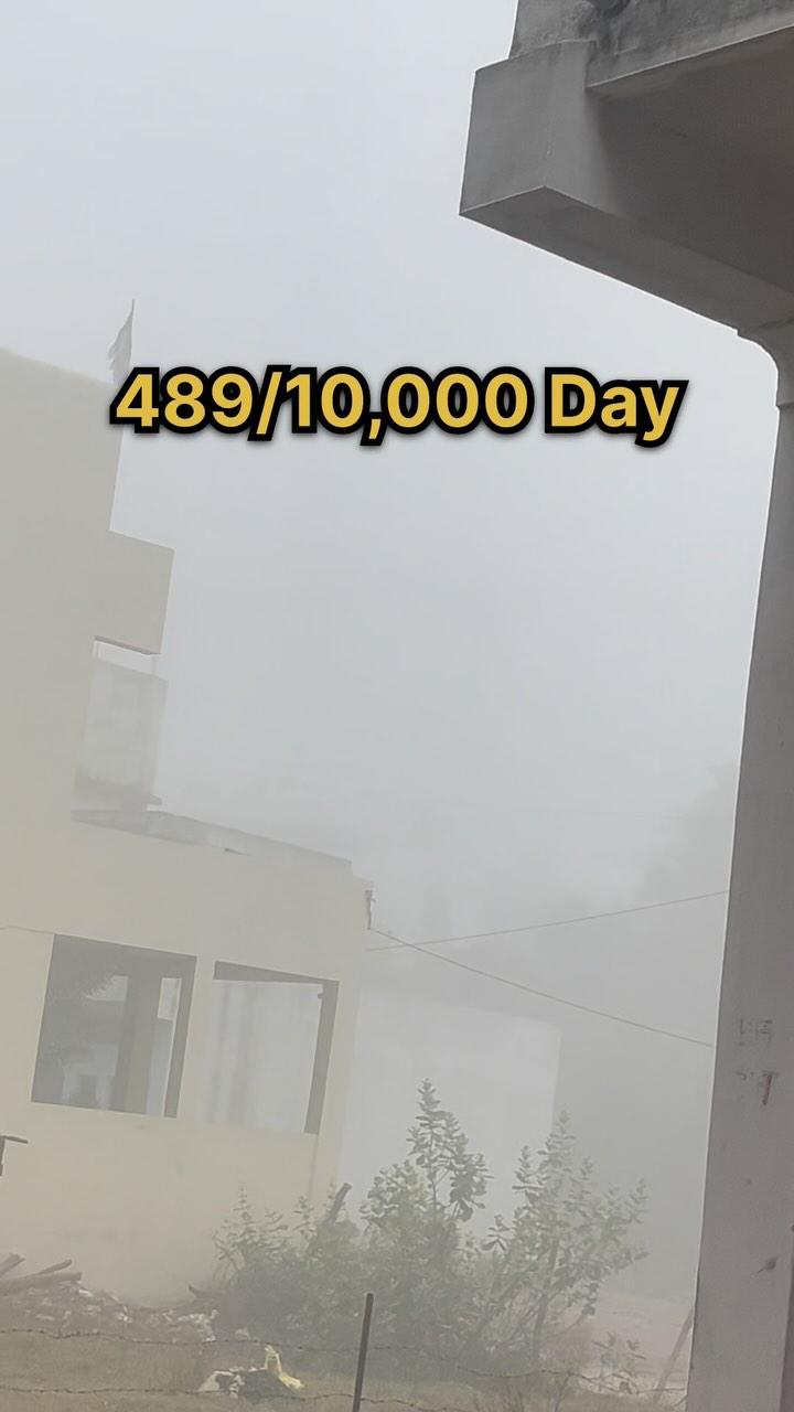 Day 489 - 10,000 🙌