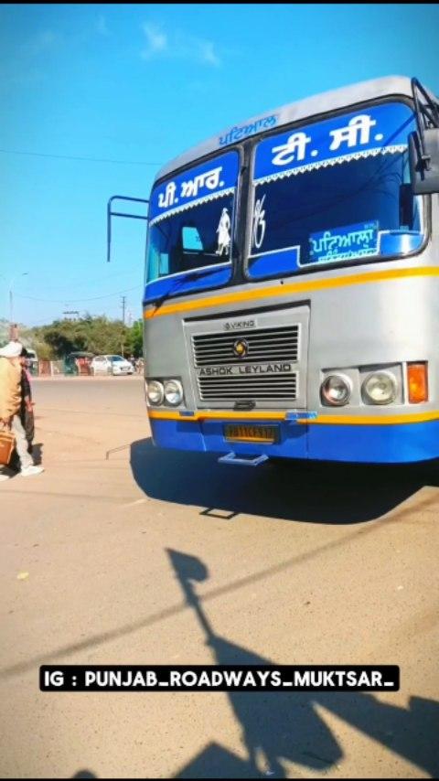 P.R.T.C PATIALA 🦅 TE  BATHINDA 🦅 DEPOT 🦅

FOLLOW FOR MORE : punjab_roadways_muktsar_