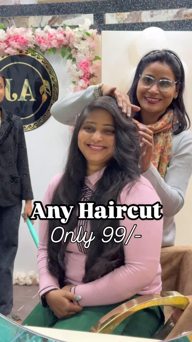 Hair dreams come true here ajmakeupstudioandacademydeoria ❤️🧿

For enquiry ☎️7800520520