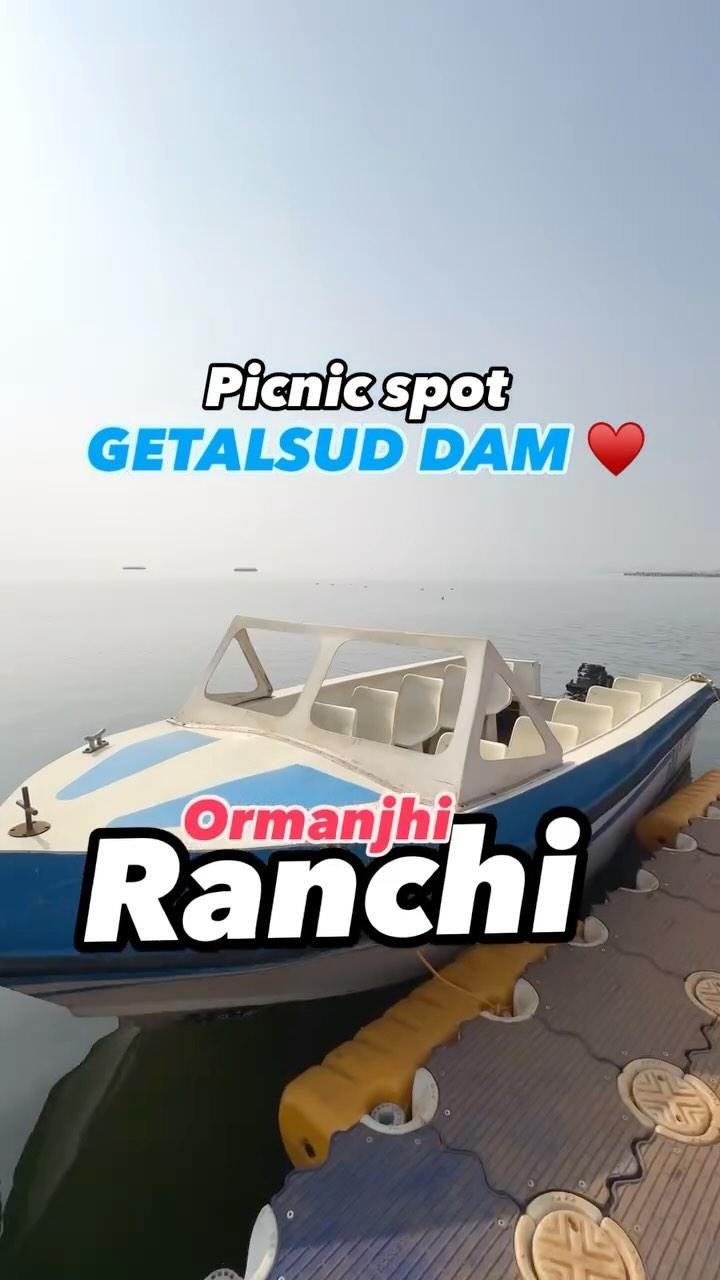 Places to visit this winter -GETALSUD DAM ♥️
Follow glimpse_of_ranchi for more 

Location - sikdari Road , Ormanjhi 
Boats ride price 
Motor boat - ₹75 /person 
Speed boat - ₹100/person 
High speed boat -150/person 

You can also explore Rose island which is also a part of GETALSUD DAM 
Note - Entry charge taken by local villagers if you want visit rose island 
for two wheeler -50₹ 
Four wheeler - 100₹ 
Hope this information finds helpful for you 
Thanks for watching 
glimpse_of_ranchi