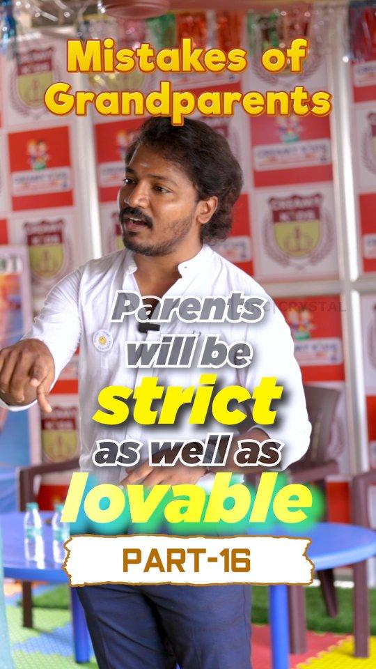 Mistakes of Grandparents 👴🏻👵🏻

Parents play a vital role in this treatment
Grandparents are more lovable with their grandchildren; because of this, they are not obeying their grandparents' words
Grandparents are not raising their grandchildren in the same way they raised their son or daughter
They also beat their child using a dosa turner, but they refuse to speak even in a louder tone with their grandchildren, and this reflects the normal grandparents' mindset with their heirs
However, parents behave strictly as well as lovingly with their children, and they have the stamina to keep up with them, while grandparents cannot
For this reason, we recommend that parents be involved in the treatment along with their children rather than grandparents for better handling
Branch Contact Details :-
#Karur : 9655488554
#Salem : Old Suramangalam C-9655488553
#Tiruppur : 9655188554
#Namakkal (P.Velur) : 9655388553
#Coimbatore : 9655488551