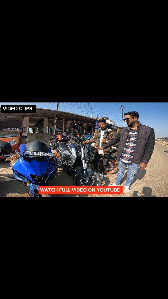 ₹.15,000 का सबसे बड़ा ऑफर सिर्फ आपके लिए🔥😱 Second Hand Bike Ranchi 

About This Reels:- If you are looking for a cheap bike, here is the video, check it out quickly on YouTube and you will get the best deal on bike and scooty
Johaar! 🙏I am Bargainraja
I share videos of pre-owned 🏍️Bikes, 🚗Cars, 📱Phones, 💻Laptops, 🎥Cameras, and 🛺Commercial vehicles with you
I strive to bring you the best deals in the second-hand market
On this channel, you'll find all videos related to pre-owned items
For those who don't like dealer rates, I also bring videos directly from owners to ensure you get the best deals
Please subscribe  to your Jharkhandi brother's 🔗INSTAGRAM ID bargainraja_ so I can continue bringing you the best deals
Thank you!