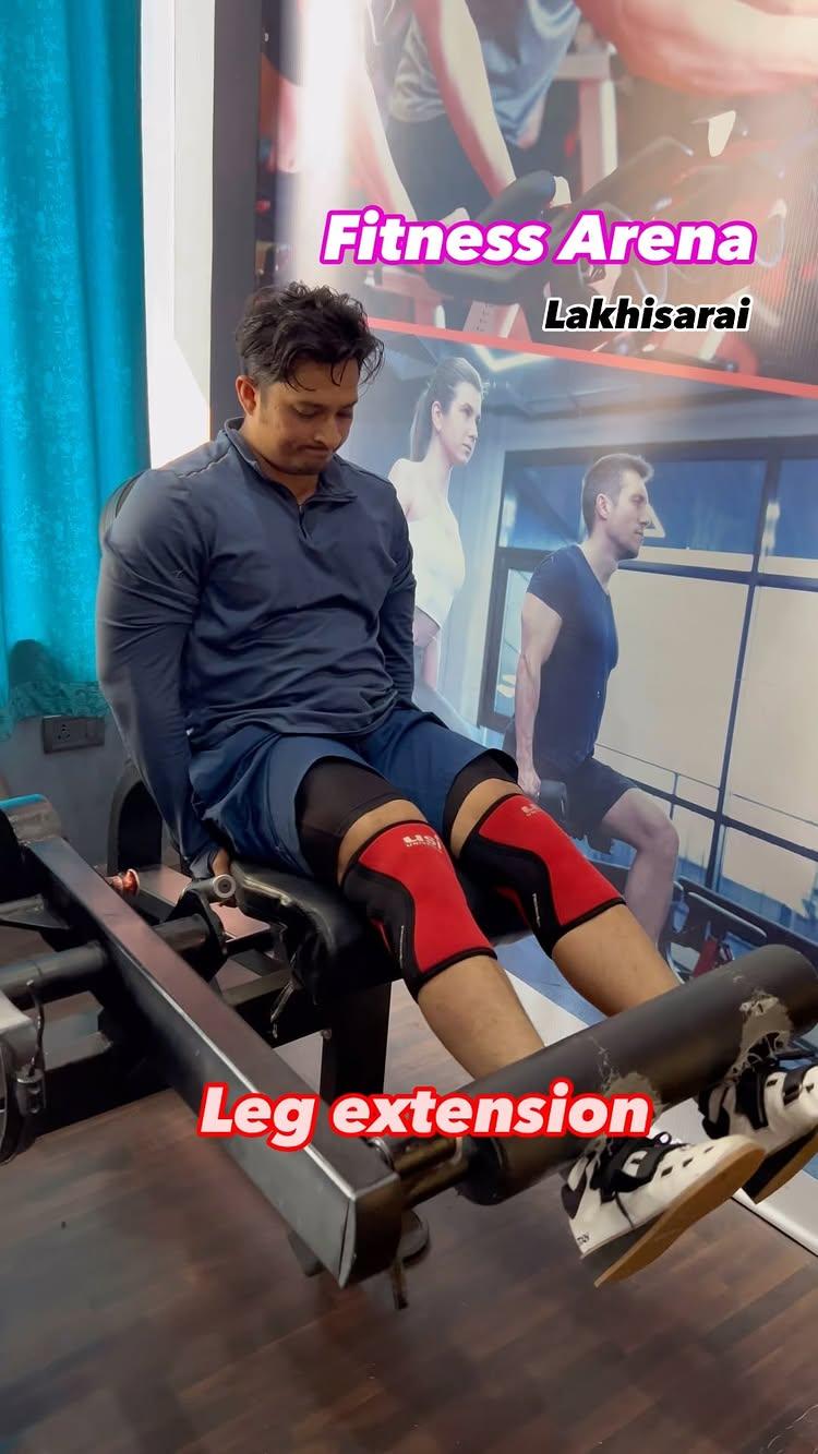 Leg extension 🔥
Gym :- fitness_arena_lakhisarai