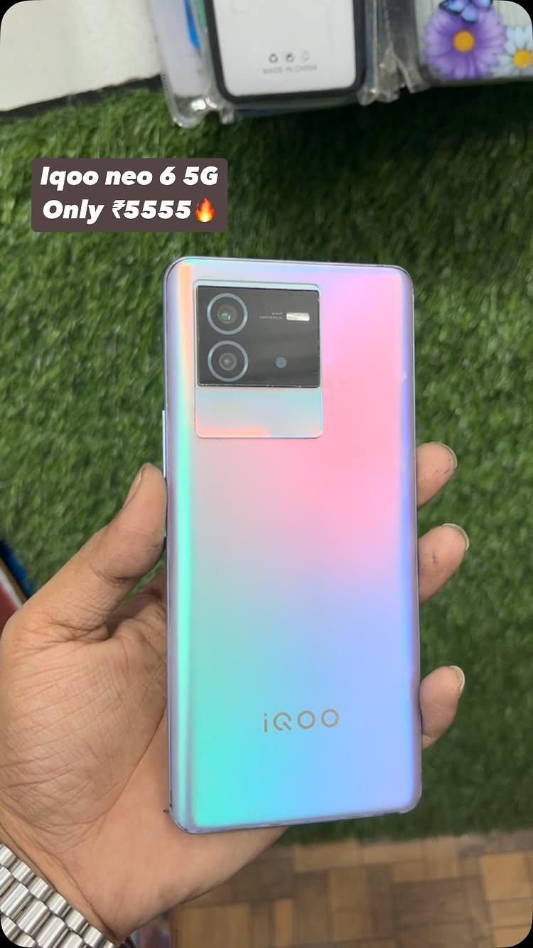 ONLY RS: 5555
IQOO NEO6 5G
8GB + 128GB

** A R I F M O B I L E **

Arif Mobile Adilabad ✨