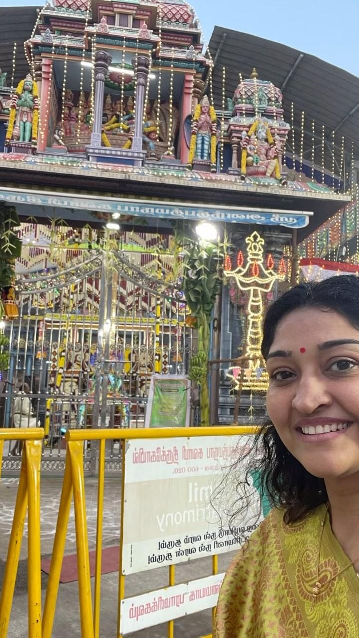 Vaikunta Ekadasi blessings from Perumal and my prayers for loka soukyam 🙏🏼 

Woke up at 3:30am (no alarm was set) got ready and went to madhava Perumal Kovil #mylapore and then visited our neighbour anantha padmanabha swamy 🙏🏼 then he came to see us at our home 🥳🥳 what a blessing it is to feel the divine power and feel his presence everywhere! 

Wishing everyone a fabulous day as I’m heading to my first day of shoot this year 🙏🏼 

On namo Narayanaya! Govindaaaa govindaaaa

I want you all to experience the live audio sounds,so no tracks added 😊😊😊