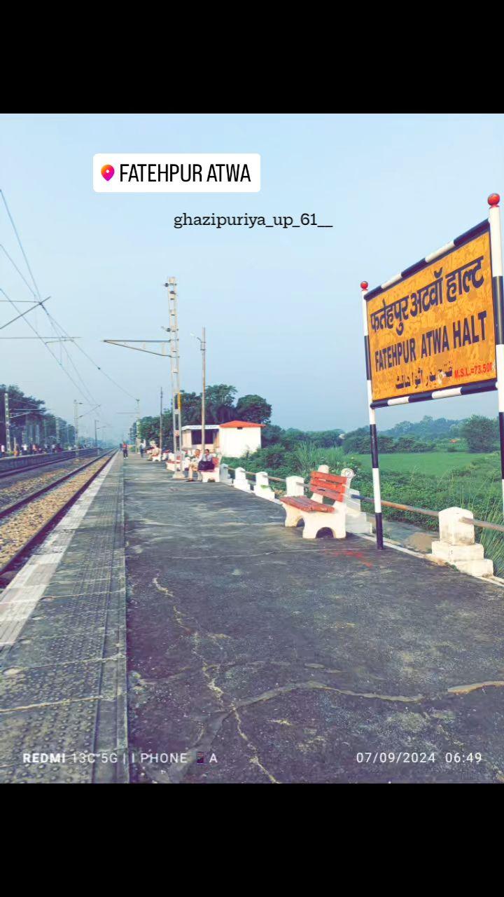 Ftehpur atwa halt ❣️