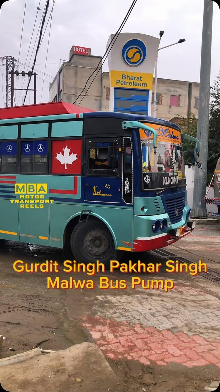 Company: Malwa Bus Service 
Base: Moga, Punjab
Location: Gurdit Singh Pakhar Singh, Moga 
Route: #Nangal Dam - #Faridkot
Route: #Nangal Dam - #Ferozepur
#Bus #BusService #Transport #Punjab #India 🇮🇳 #MBArchive #PunjabBusArchive #Route #StageCarriage #ਮਾਲਵਾ #Since1937 #Moga #MalwaBus #MalwaBusServicePvtLtd #TATA #PB29 #Panjab #AshokLeyland #Video #MotorTransportReels #MotorTransportReelsVideo #MTRMalwaBus #GSPSMoga #PB04AC3066 #PB30E9648
Video Courtesy and Copyright ©️ malwawale_66