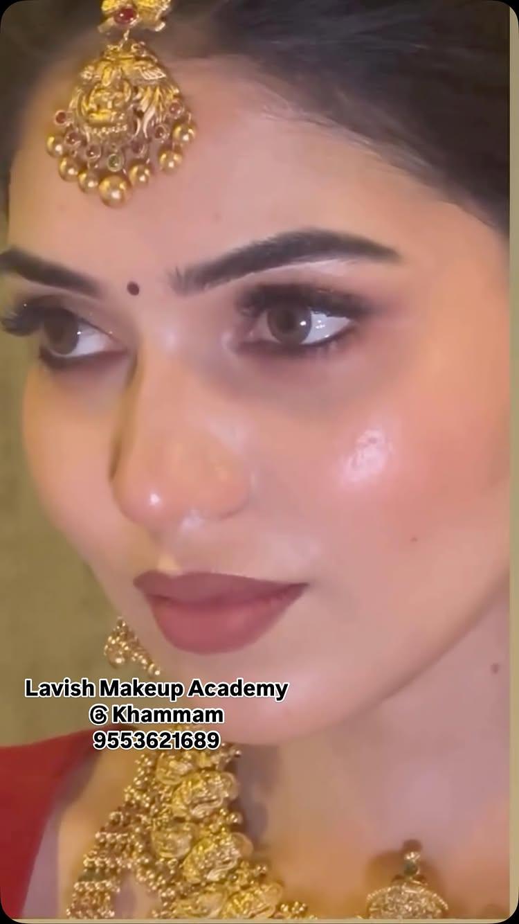 Lavish_Makeup_Academy_Khammam done this makeover