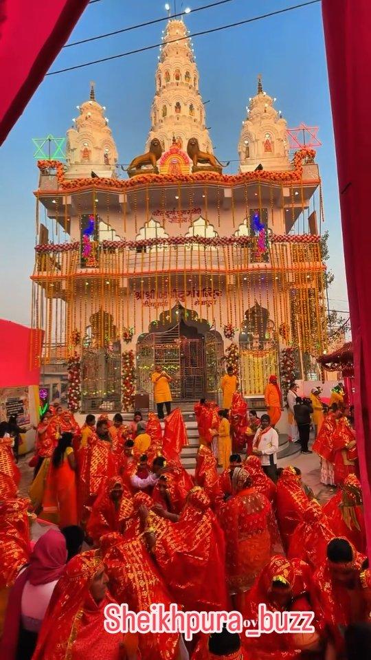 Sheikhpura patael durga puja pran pratishth