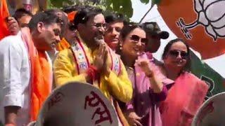 आज़मगढ़ में दिनेश लाल यादव का रोड शो Azamgarh Election 2024 #फिर एक बार मोदी सरकार